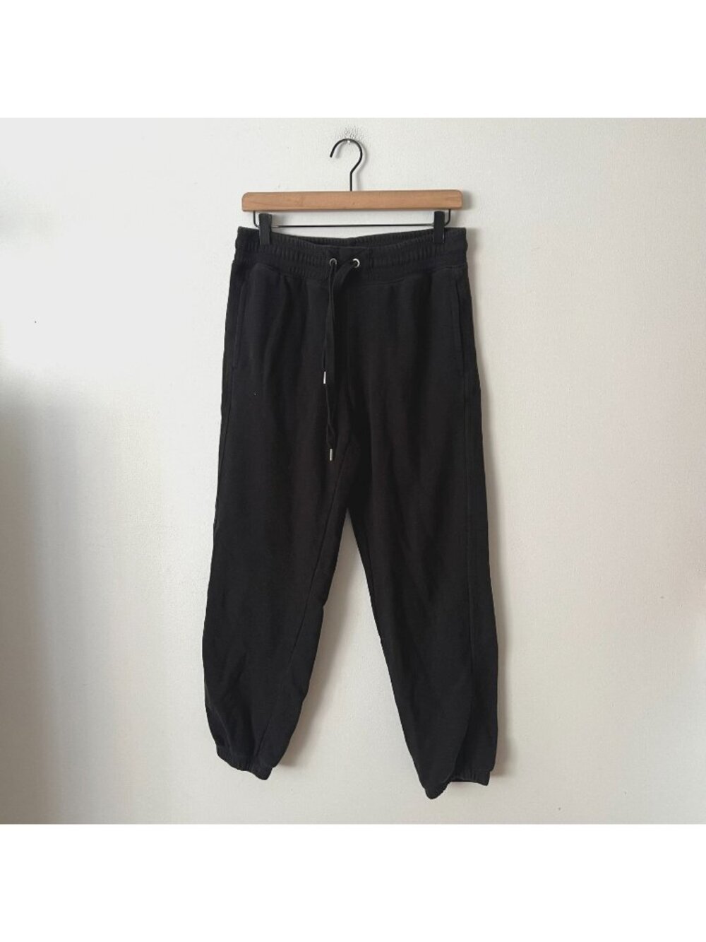 Aerie Black High Rise Lightweight Sweatpants Joggers Women's Size Small